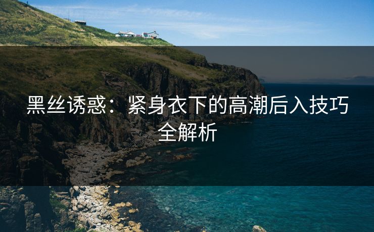 黑丝诱惑：紧身衣下的高潮后入技巧全解析